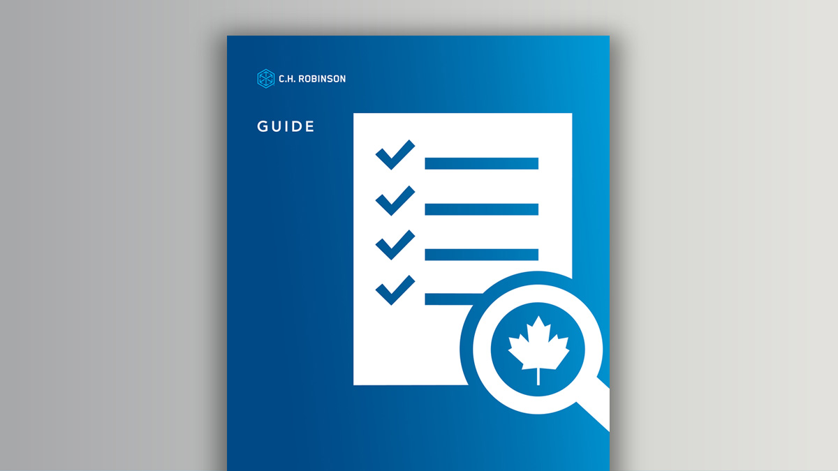 Graphic depicting Canadian customs audit paperwork