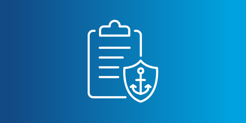 marine cargo insurance icon