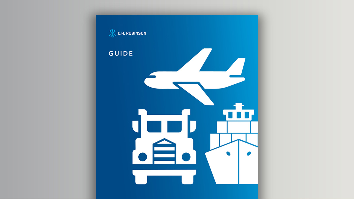 Semi truck, container ship, and cargo plane depicting benefits of unifying freight and customs with a single provider